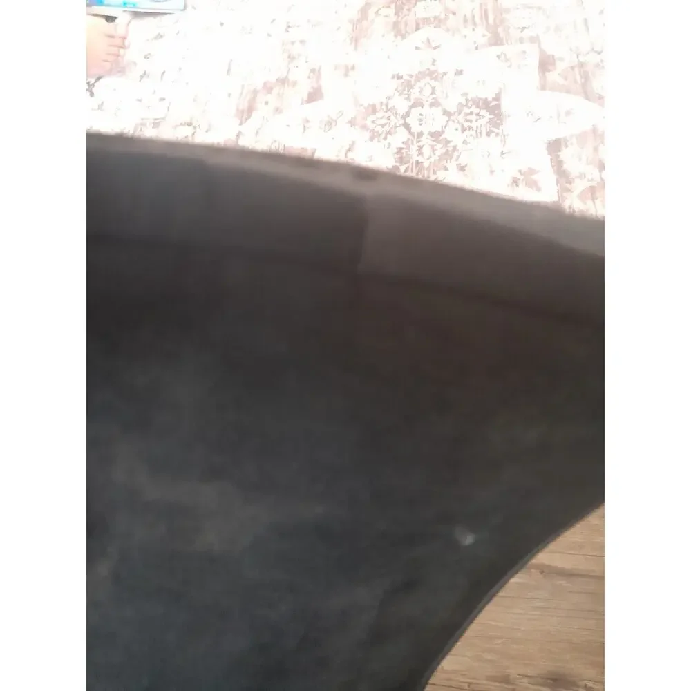 MERONA BLACK BOOTS WITH RED SHOE LACES SIZE 8